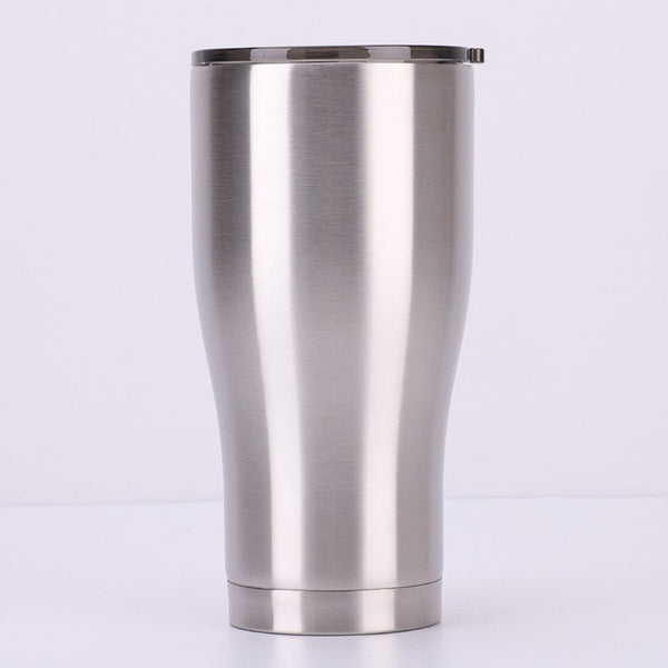 20oz Modern Curve Tumbler,  Double Wal, with Slide Lid, Vacuum Insulated, Stainless Steel,